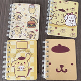 Pompompurin A7 Spiral Notebook – Cute Pocket Journal for Girls