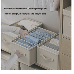 New Premium Hard Storage Box – Foldable PP Board Clothes and other Garments Organizer for Dorms and Wardrobes.