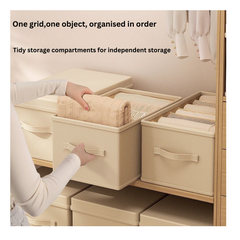 New Premium Hard Storage Box – Foldable PP Board Clothes and other Garments Organizer for Dorms and Wardrobes.