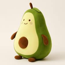 Avocado Fruit Plush Toy Stuffed Pillow
