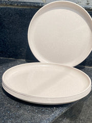 Eco-Friendly Rice Husk Dining Plate | Sustainable & Biodegradable Dinnerware
