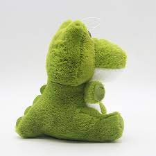 Green Crocodile Plush Toy Stuffed Animal.