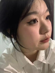 Enhance Your Gaze with Little Devil False Eyelashes - 10 Rows of Cute, Natural-Thick, Thin Stem Eyelashes for a Large Capacity Boost in Style!