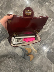 Vintage Oil Wax Leather Mini Crossbody Bag – Luxury Soft Finish