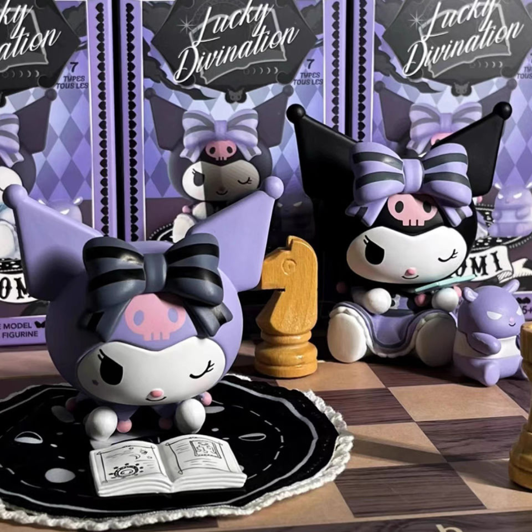 Miniso Lucky Kuromi Blind Box Figurine - INS Style Desk Decoration, Cute Birthday Gift for Girls