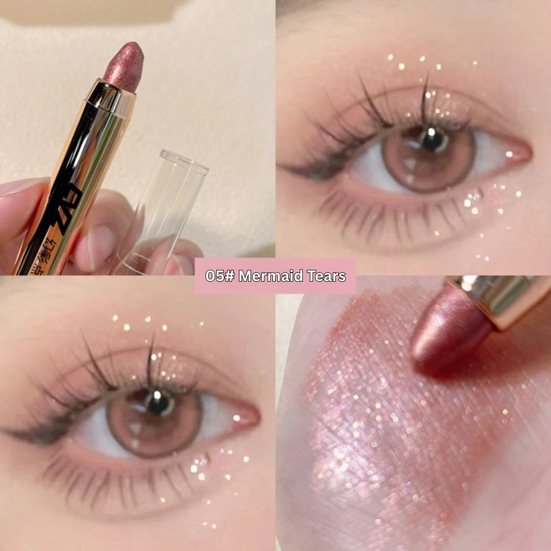 CVZ Magic Color Dot High Gloss Eyeshadow Pen – Natural All-Match Pearlescent Diamond Eye Shadow Stick