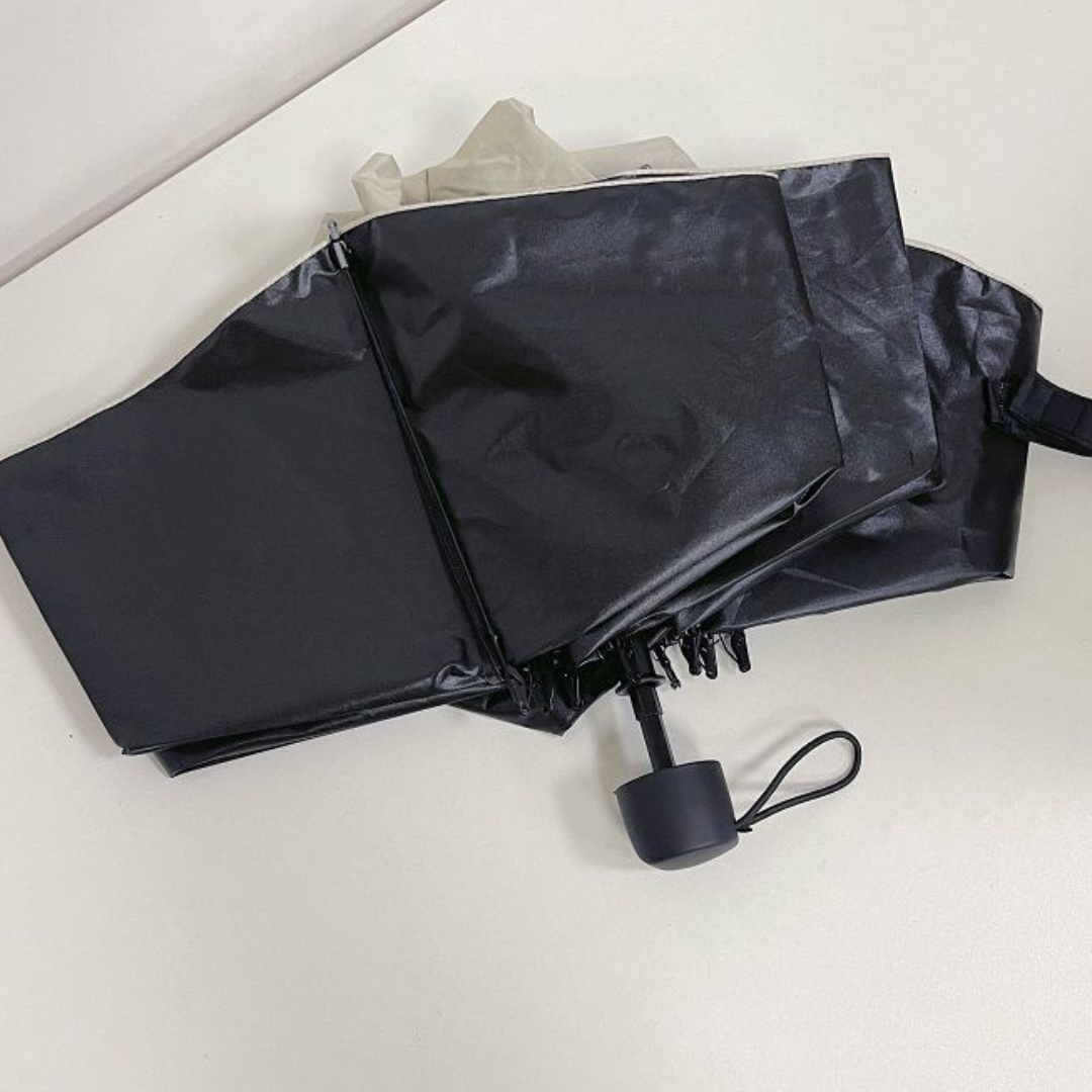 French Style Sun & Rain Umbrella - Durable Automatic Folding UV Protection