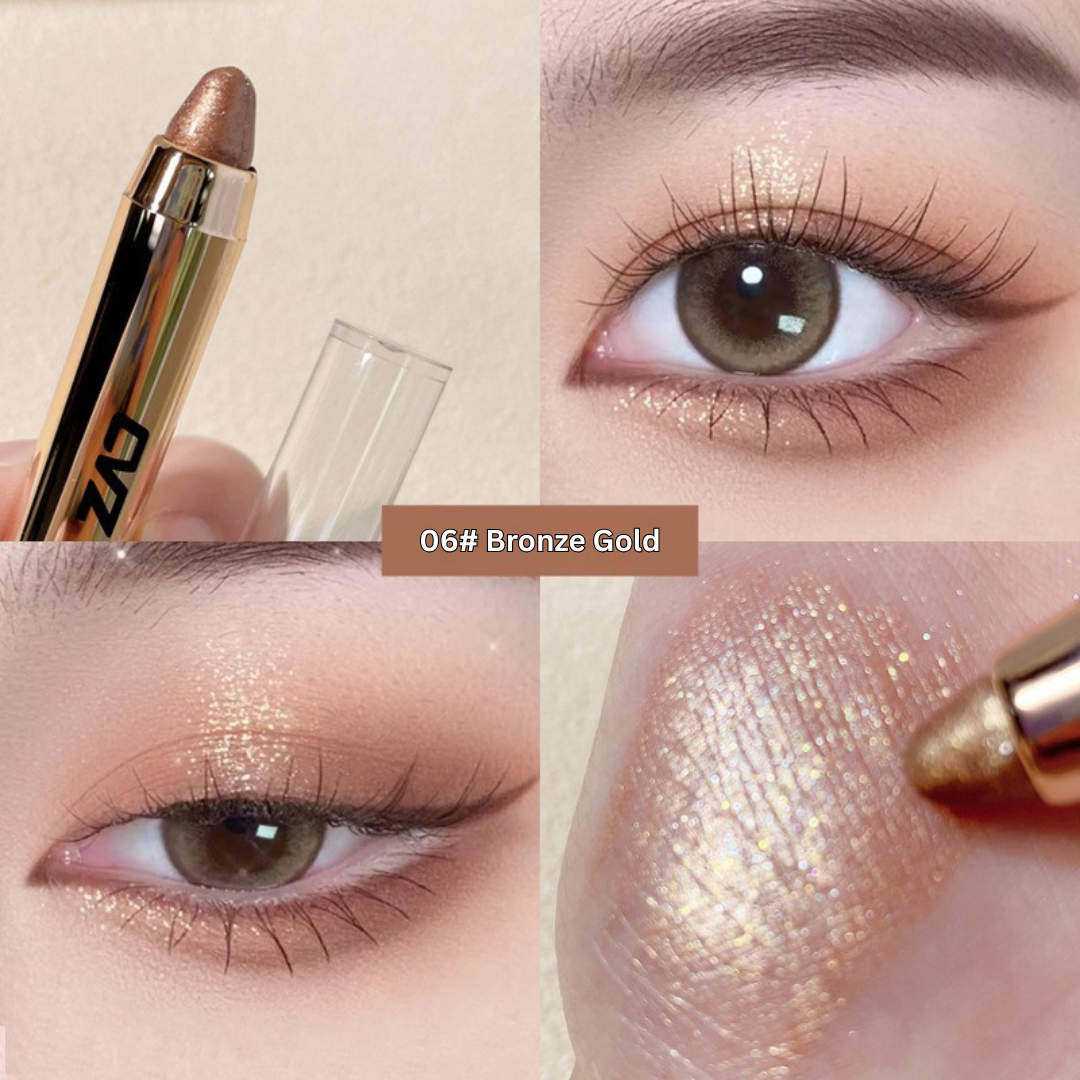 CVZ Magic Color Dot High Gloss Eyeshadow Pen – Natural All-Match Pearlescent Diamond Eye Shadow Stick
