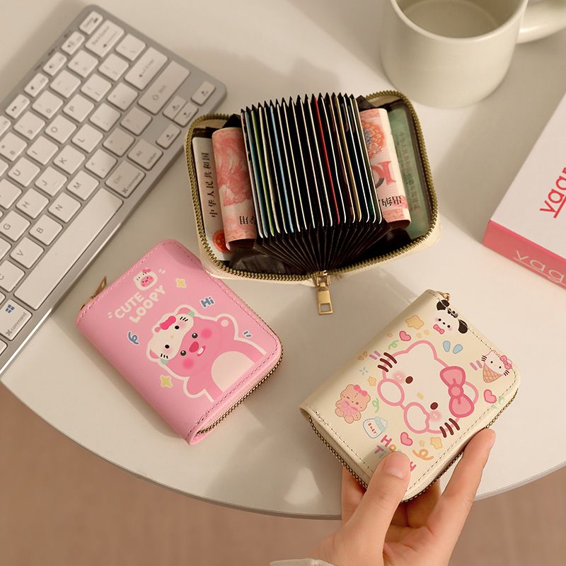 Kitty Ruby Cute Multifunctional Card Holder Wallet