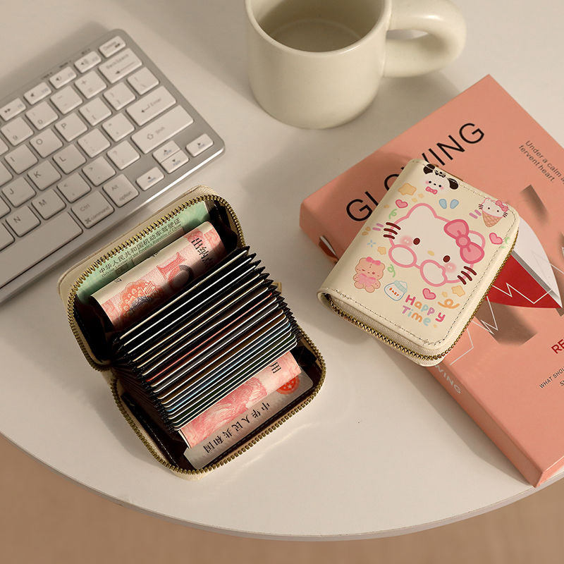 Kitty Ruby Cute Multifunctional Card Holder Wallet