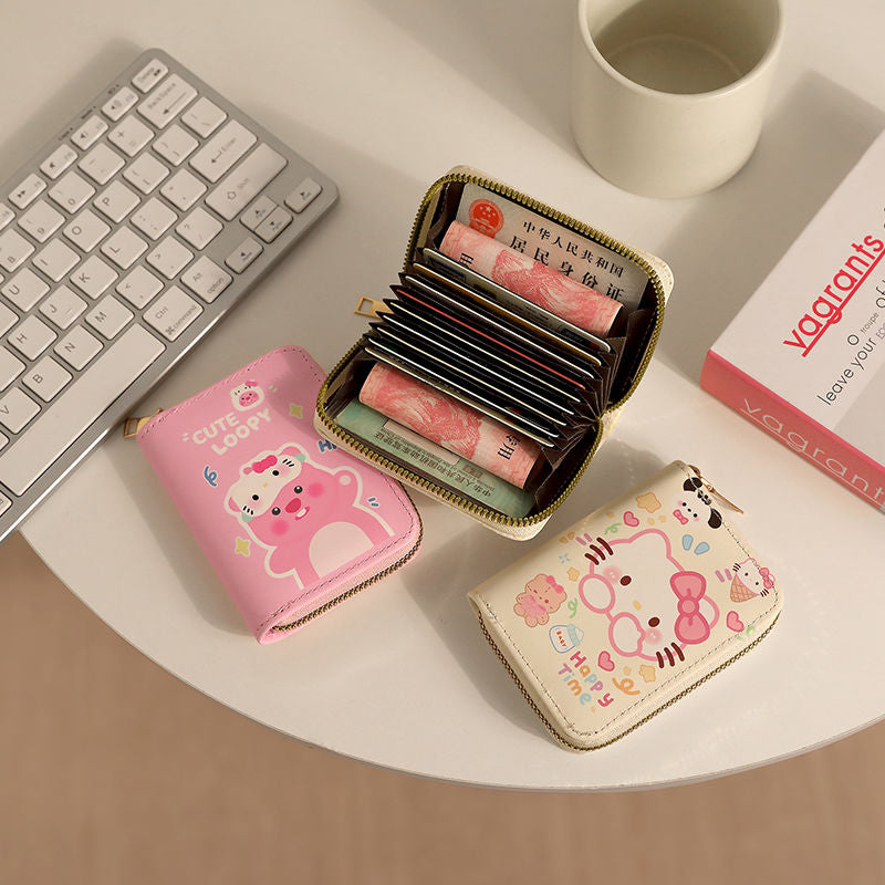 Kitty Ruby Cute Multifunctional Card Holder Wallet