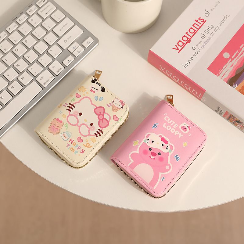 Kitty Ruby Cute Multifunctional Card Holder Wallet