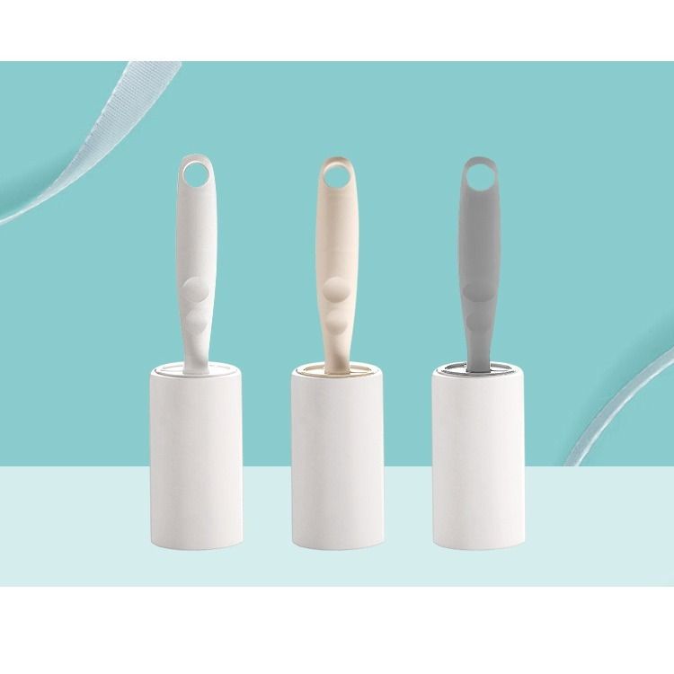 Standing Lint Roller – Pet Hair & Dust Remover with Tearable Sticky Rolls