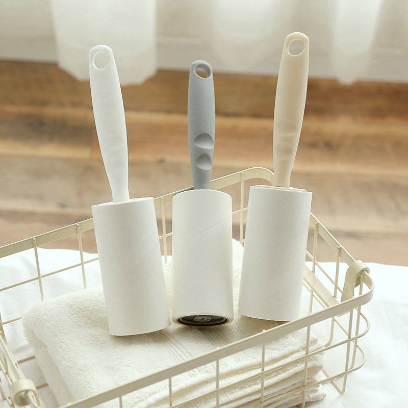 Standing Lint Roller – Pet Hair & Dust Remover with Tearable Sticky Rolls