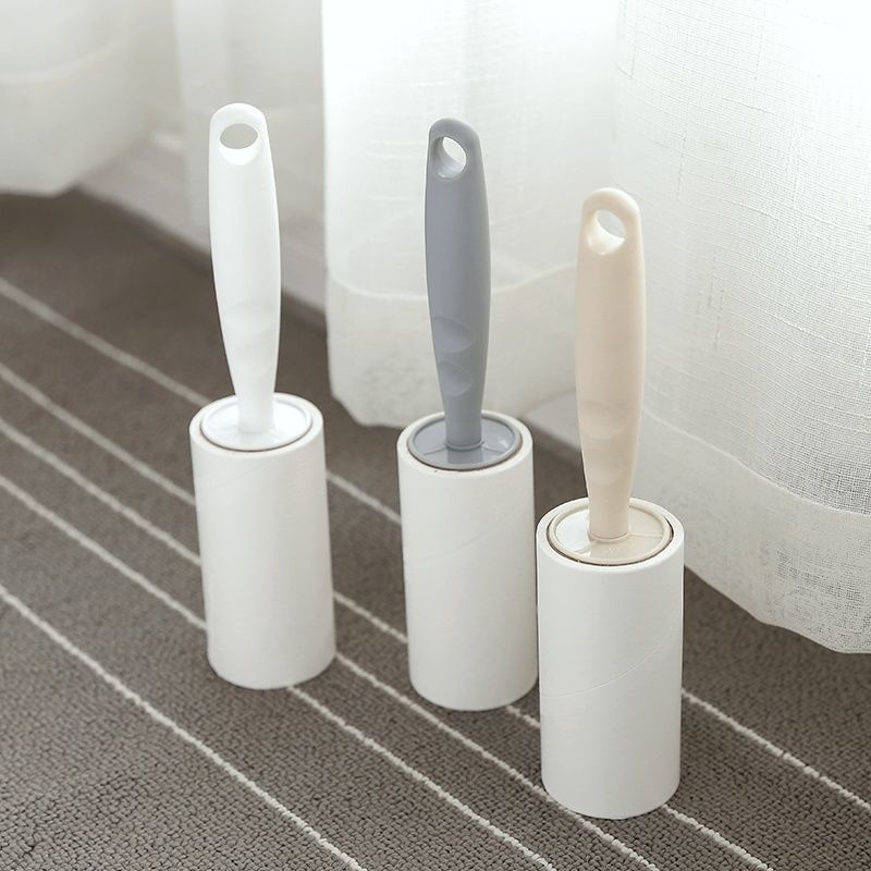 Standing Lint Roller – Pet Hair & Dust Remover with Tearable Sticky Rolls