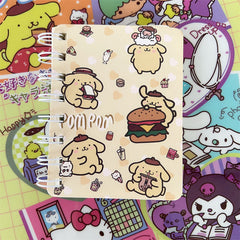 A7 Spiral Notebook - Pudding Dog Pocket Journal | Cute & Portable INS-Style