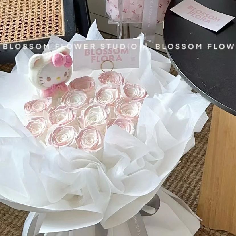 KT Cat Plush Bouquet | Cute Cartoon Gift for Birthdays & Special Occasions