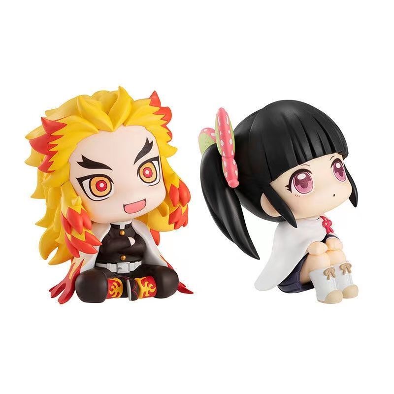 Demon Slayer  Figurines - Tanjiro, Nezuko, Zenitsu & Rengoku Collectibles