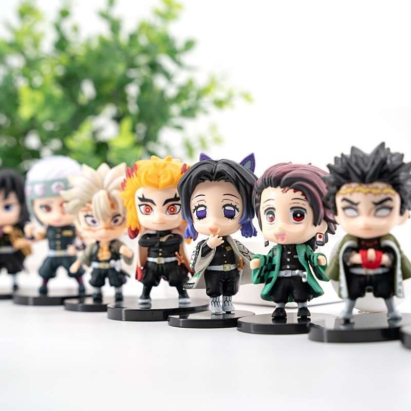 Demon Slayer Anime Figurines - Tanjiro, Rengoku, Shinobu & Hashira Collectibles