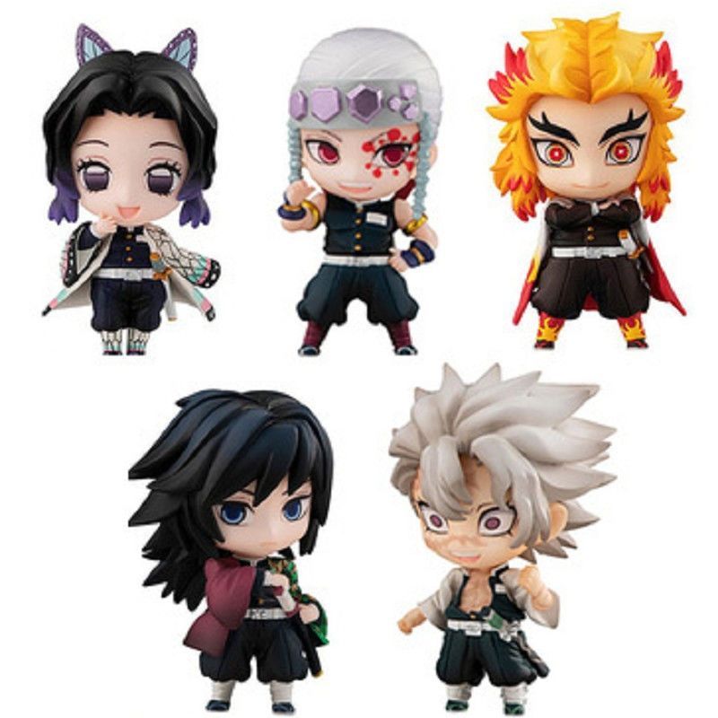 Demon Slayer Anime Figurines - Tanjiro, Rengoku, Shinobu & Hashira Collectibles