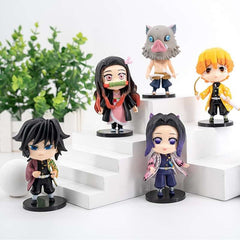 Demon Slayer Anime Figurines - Tanjiro, Rengoku, Shinobu & Hashira Collectibles