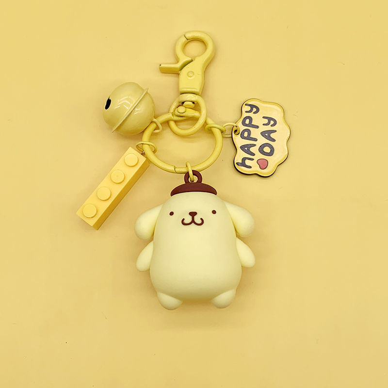 Miniso KT Cat Keychain Pendant – Cute DIY Hello Kitty Bag Charm, Creative Korean Style Keychain for Men and Women