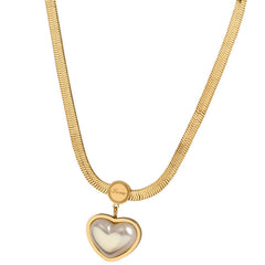 Vintage Pearl Necklace - Tarnish-Free Titanium Steel Light Luxury Jewelry