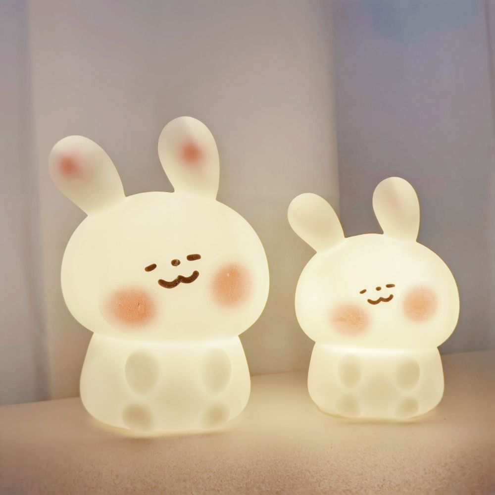 Rabbit Night Light – Cute Bedside Lamp for Girls' Rooms & Gifts