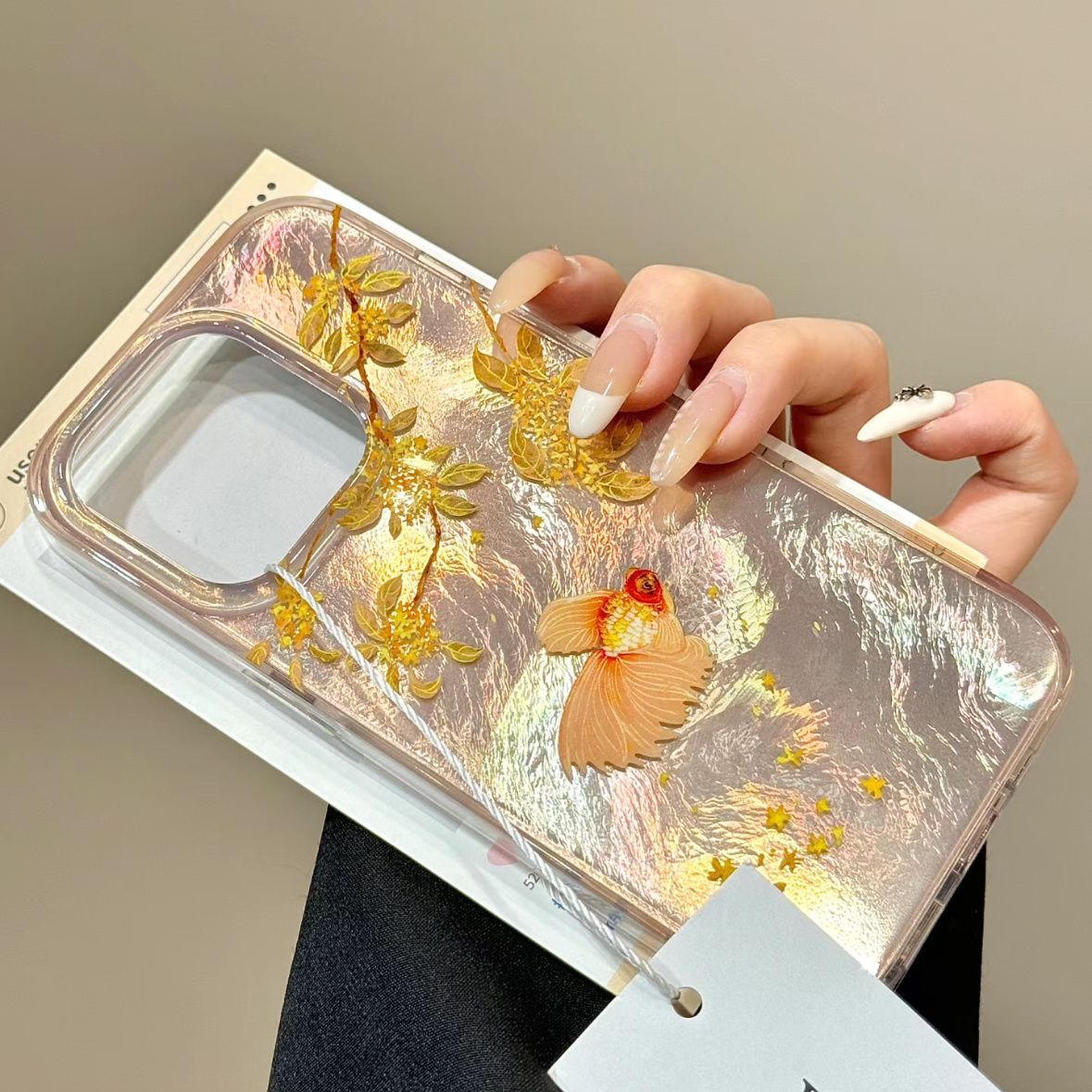 Lucky Koi Chinese Style iPhone Case – Elegant & Protective
