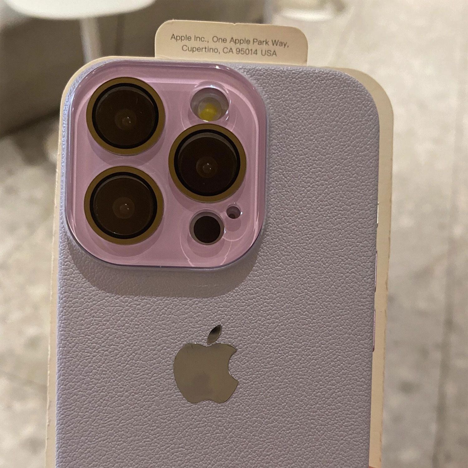 Litchi Leather Texture iPhone Case – Premium & Shockproof