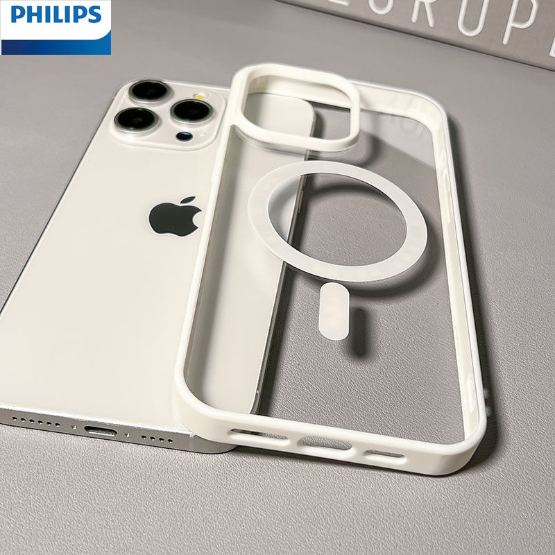Philips Ultra-Thin MagSafe Clear iPhone Case – Shockproof for iPhone