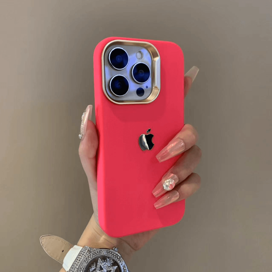 Electroplated Litchi Texture Phone Case – Stylish & Durable Protection