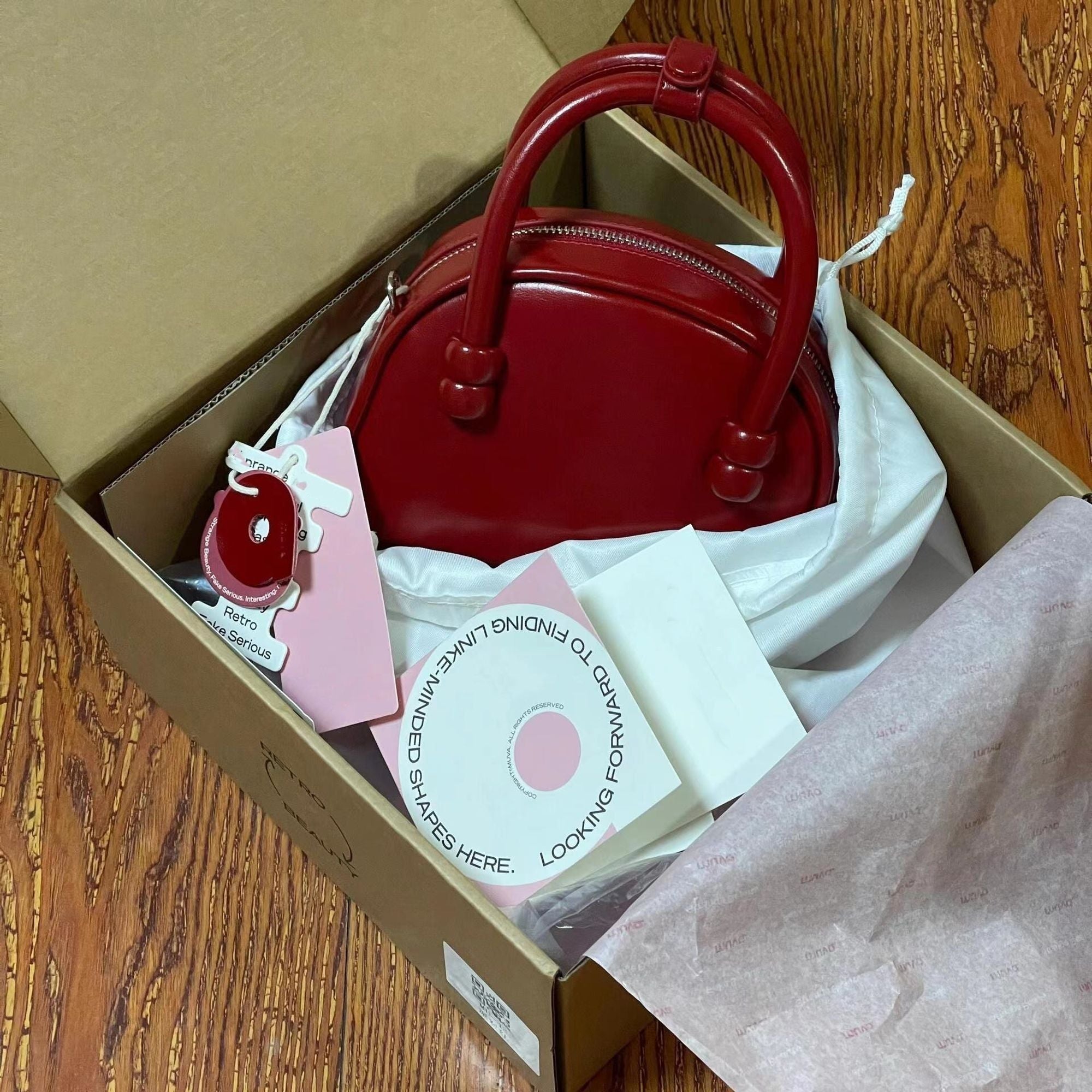 Elegant Mini Boston Bag – Vintage-Inspired Shoulder & Crossbody