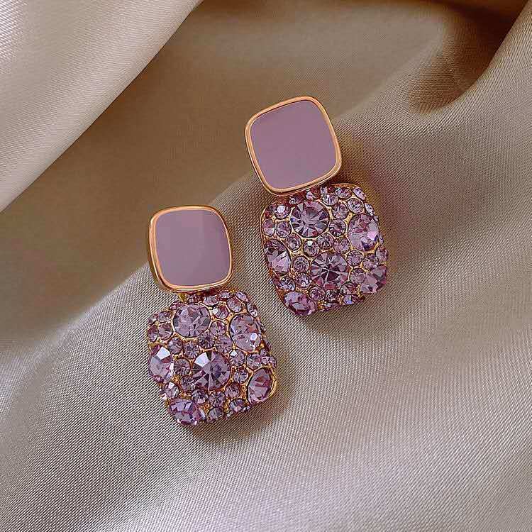 Han Eleven S925 Stud Earrings –  Korean Elegant Trendy Ear Jewelry