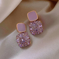 Han Eleven S925 Stud Earrings –  Korean Elegant Trendy Ear Jewelry