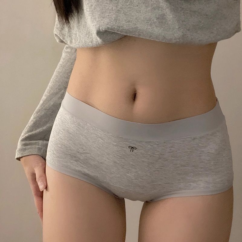 Angharad Seamless Women’s Underwear – Cotton Antibacterial Gusset Mid-Rise Briefs