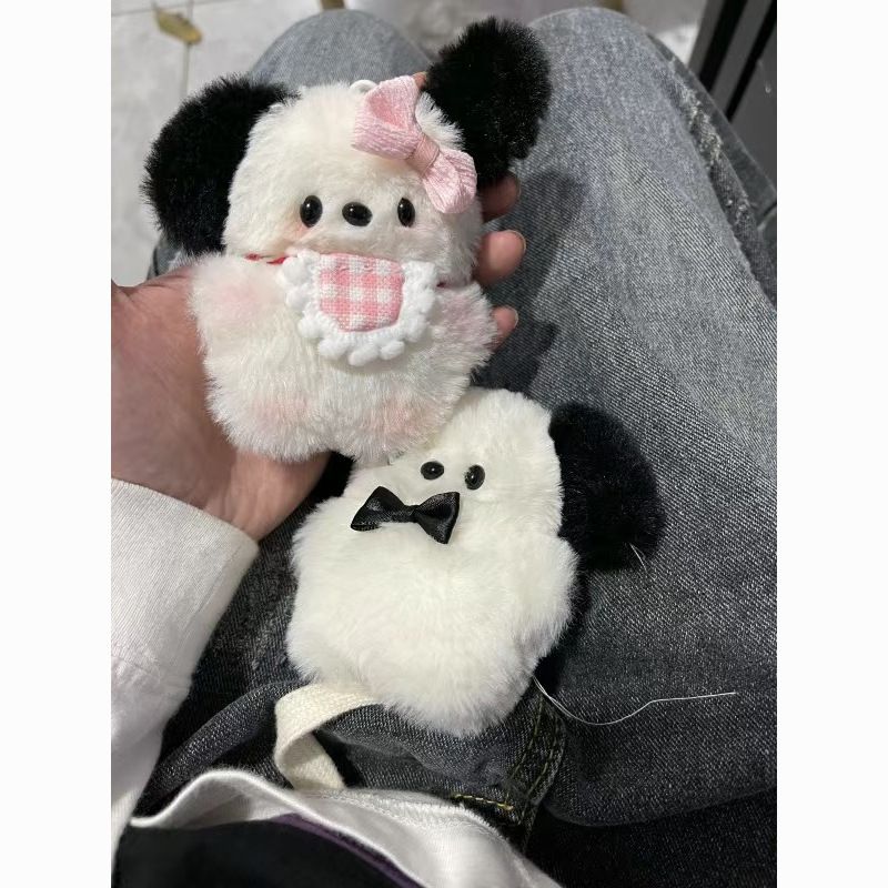 Pochacco Squeaky Plush Keychain – Cute Hanging Toy Gift