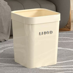 Modern Luxe Aesthetic Trash Can – Large Capacity Home Bin