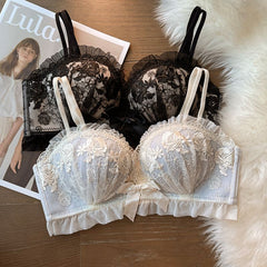 Lucky Red Push Up Bridal Bra for Small Bust