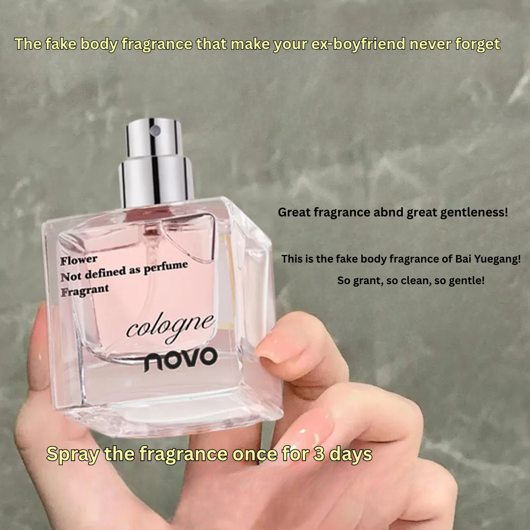 NOVO Floral Woody Perfume – Long-Lasting Fresh Scent, Light & Natural Fragrance for Everyday Wear
