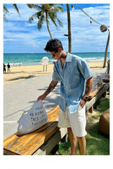 Vintage Tie-Dye Cuban Shirt