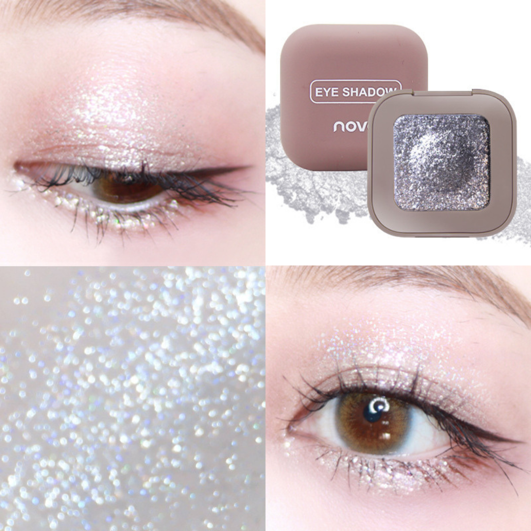 NOVO keyboard fingertip cool eye shadow matte high flash mashed potato texture eye shadow palette