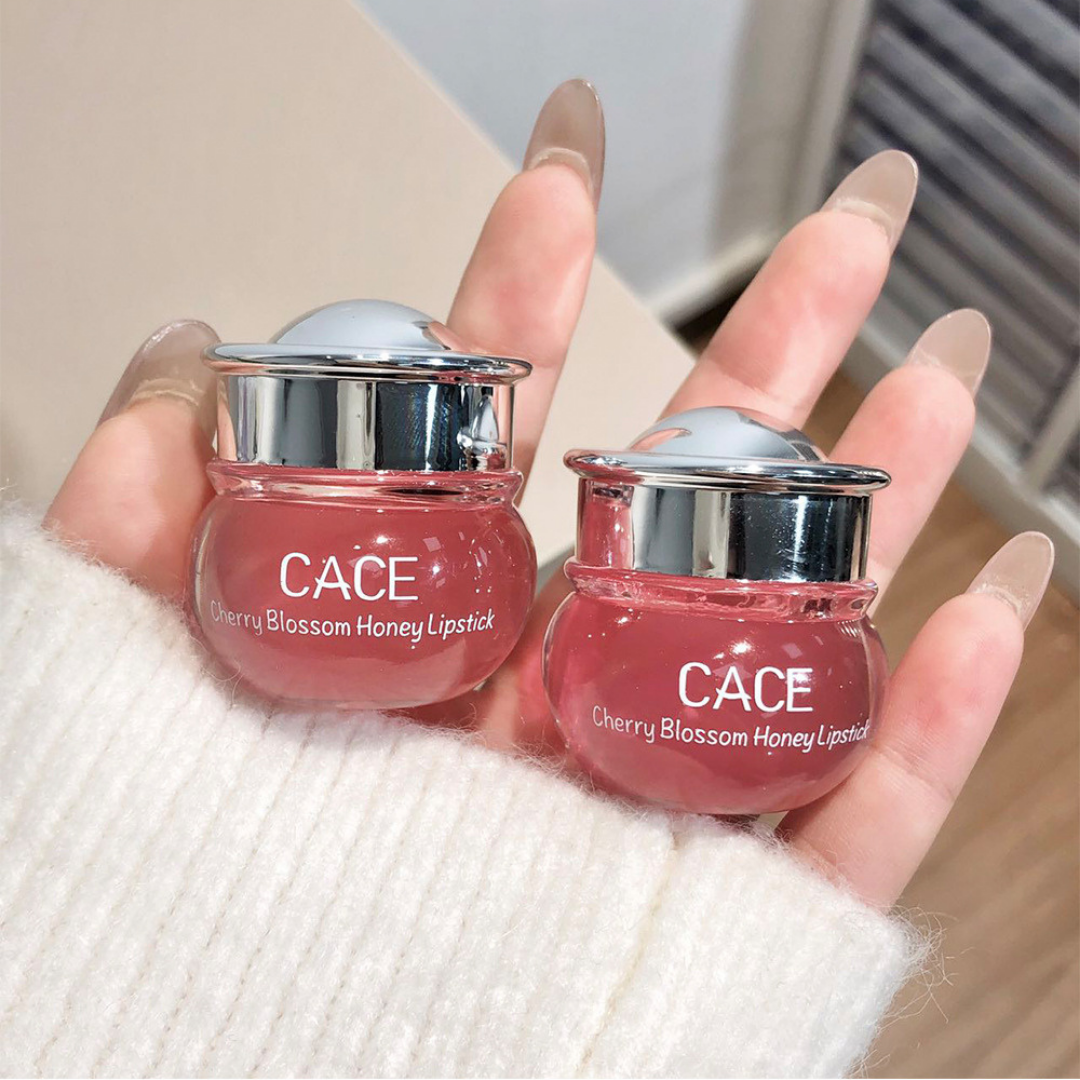 CACE Sakura Honey Lip Balm – Moisturizing Lip Care for Dry Lips
