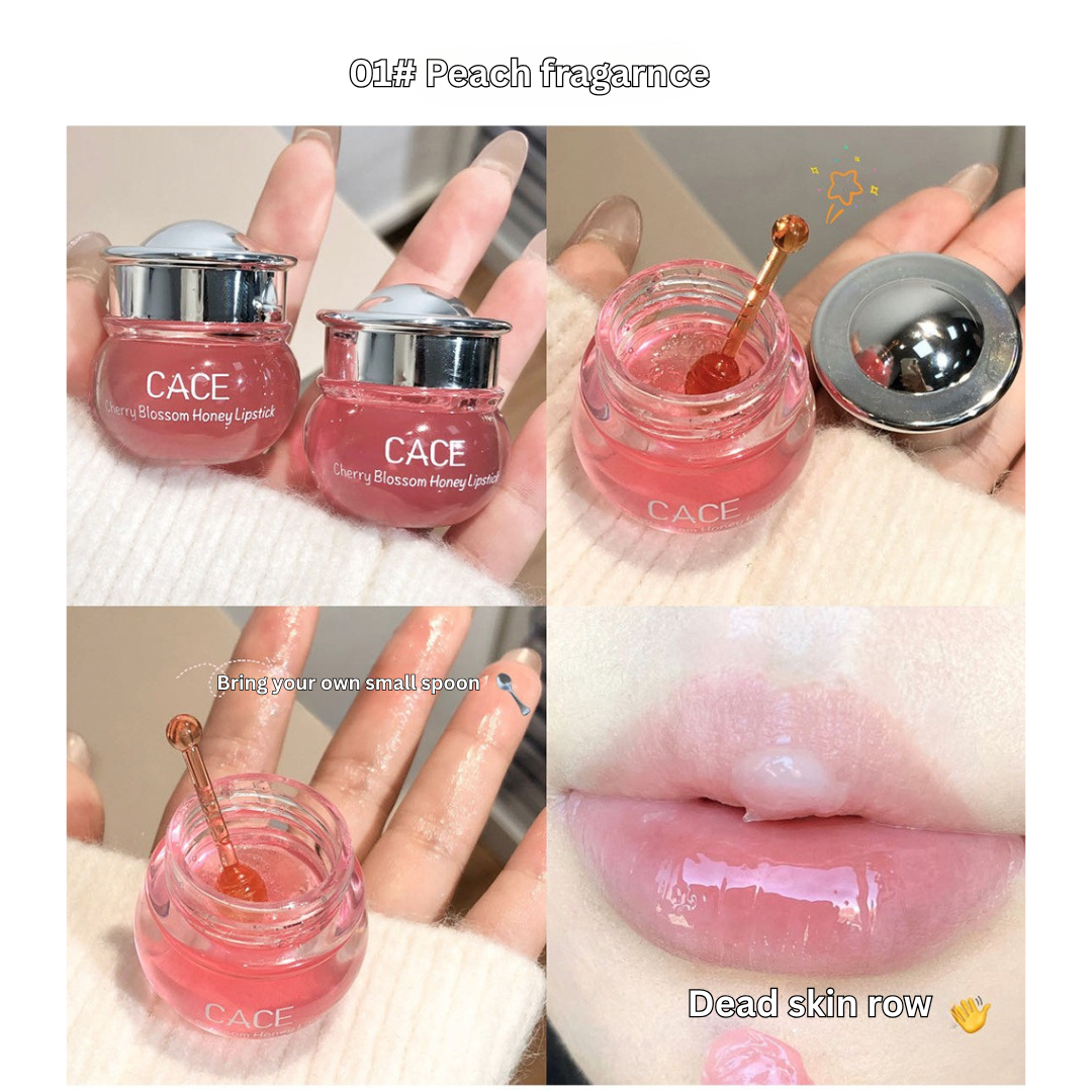 CACE Sakura Honey Lip Balm – Moisturizing Lip Care for Dry Lips