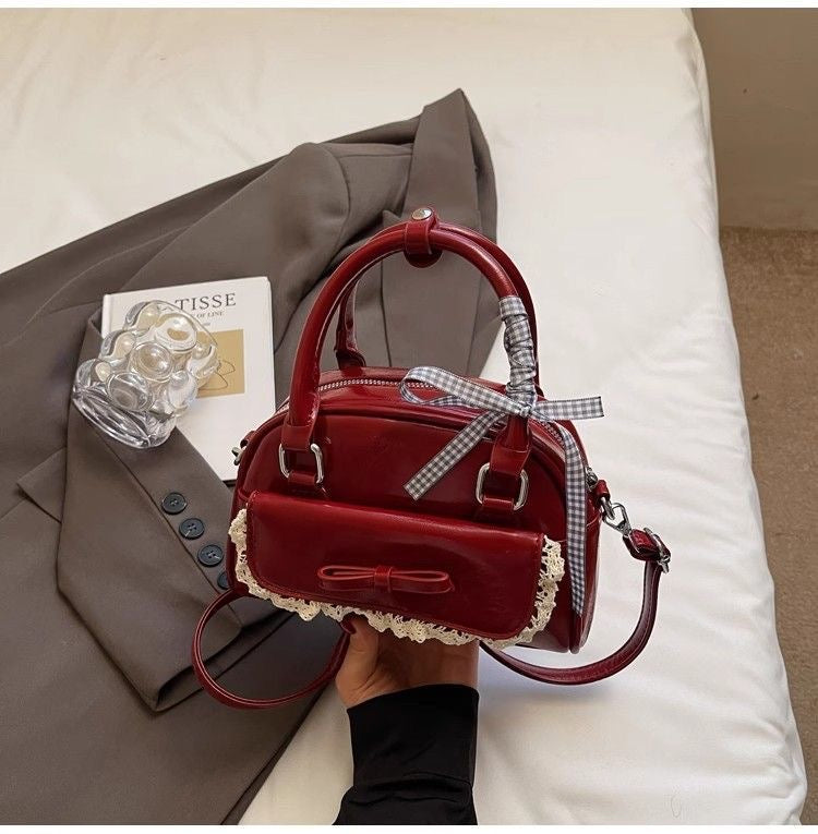 Minimalist Korean Style Small Crossbody Bag for Women – Fashion Handheld Square Purse