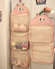 Multi-Layer Hanging Mesh Organizer for Underwear and Socks