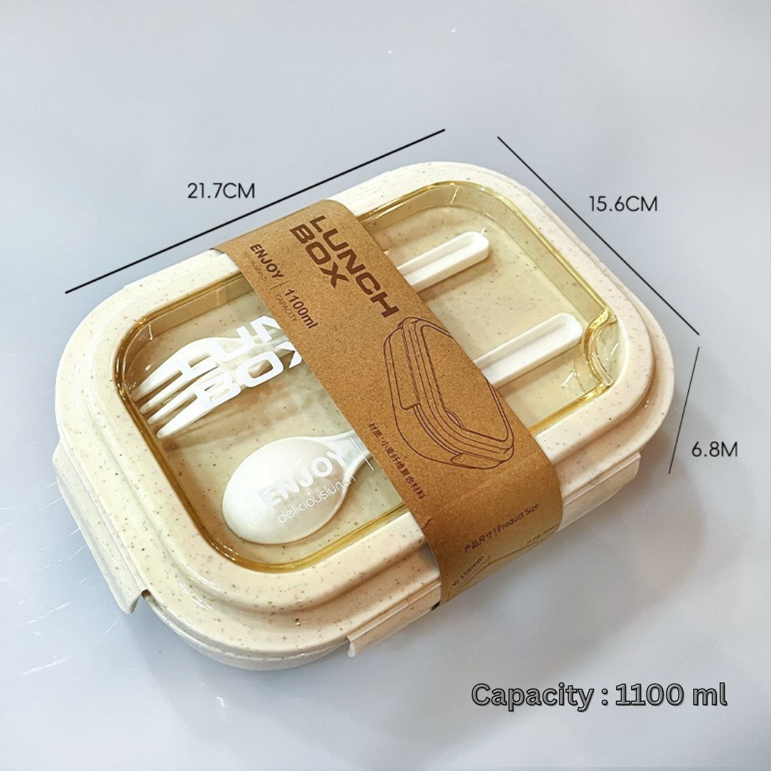 Microwaveable Lunch Box – Leak-Proof, BPA-Free Food Container with Compartments