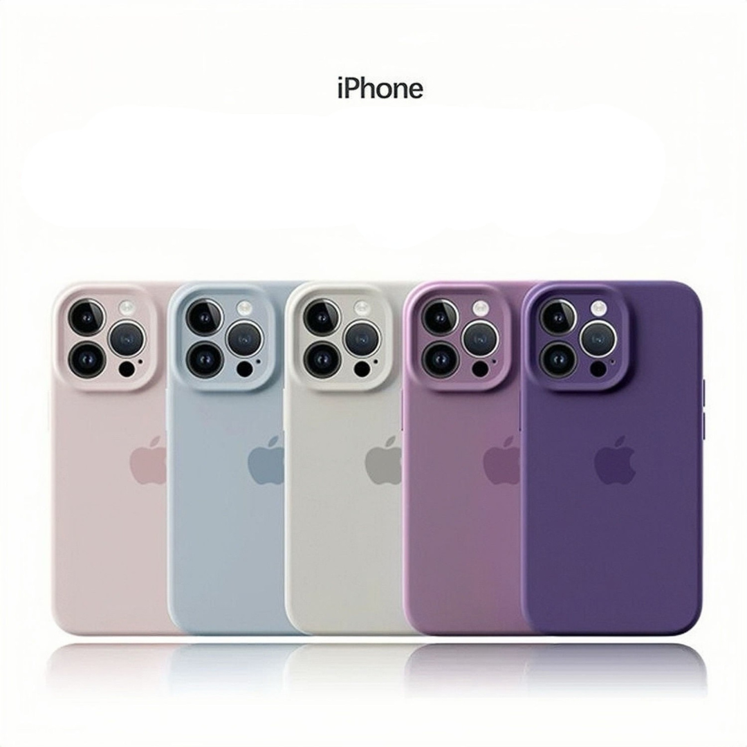 Liquid Silicone iPhone Case – Anti-Slip & Shockproof for iPhone