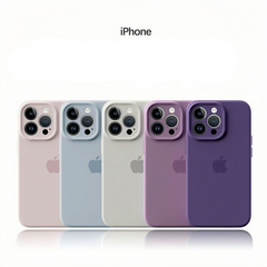 Liquid Silicone iPhone Case – Anti-Slip & Shockproof for iPhone