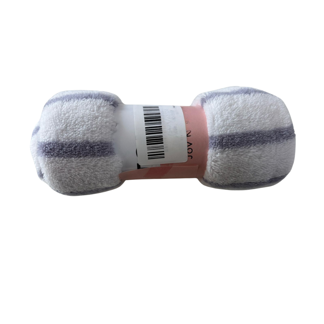 Luxury Coral Fleece Face Towel - Quick-Drying, Soft, and Lint-Free Striped Design